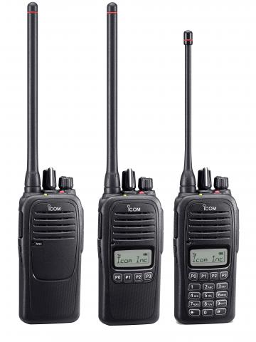 Icom F1000 and F2000 UHF radios