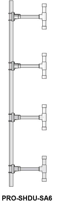 UHF Shrouded Dipole Stacked Arrays