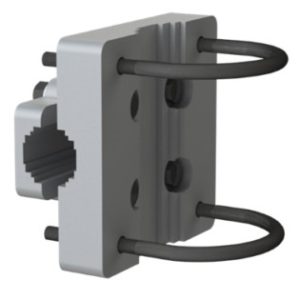 Hi-Tec Aerials Cross Clamp Large CL-CRL aerial boom mounting clamp