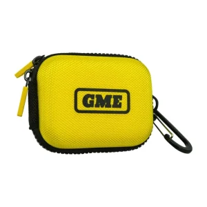 GME CC610 premium PLB carry case, high visibility yellow