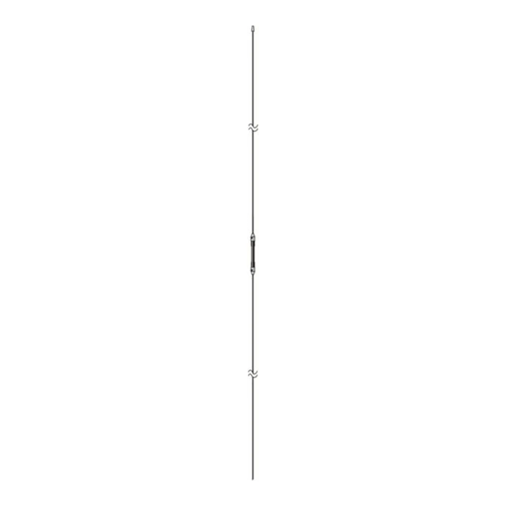 Hi-Tec Aerials CB-CL12 centre loaded stainless steel CB aerial 1.2 m