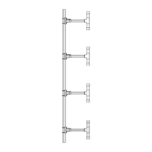 Hi-Tec Aerials UHF shrouded dipole stacked array