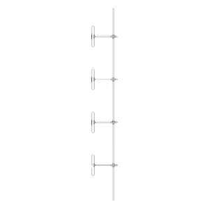 Hi-Tec Aerials VHF folded dipole stacked array PRO-FDV-SA