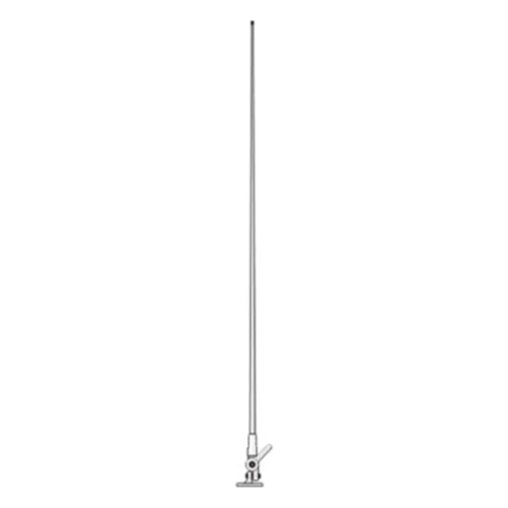Hi-Tec Aerials fibreglass VHF marine aerial on tilt base