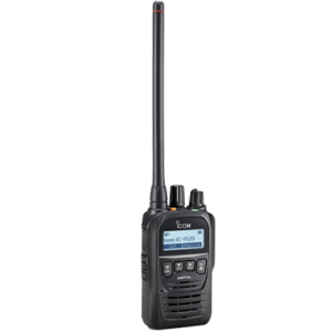 Icom IC-F52D/IC-F62D digital handheld radio, front view