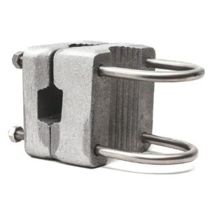 Hi-Tec Aerials Universal Clamp CL-UV cast aluminium aerial mounting clamp