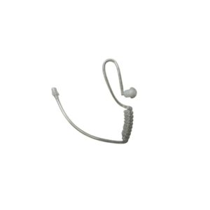 Replacement clear acoustic tube for the VC-65 radio earpiece